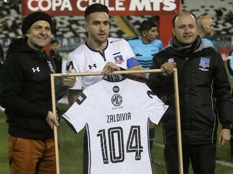 El simbólico homenaje de Colo Colo a Matías Zaldivia