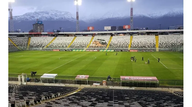 Así luce la cancha David Arellano