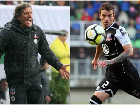 Salas se calentó mal con Costa en la derrota de Colo Colo en Copa Chile