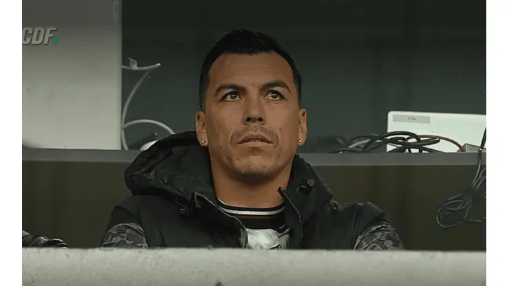 Esteban Paredes asistió al Estadio Chinquihue