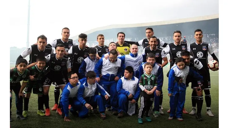 El equipo de Colo Colo que salió ante Puerto Montt.