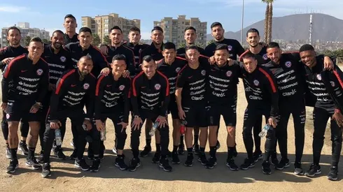 La imagen que colgó Arturo Vidal en sus redes sociales.