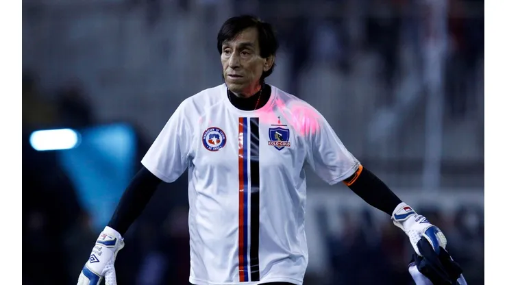 Roberto Rojas en el Monumental