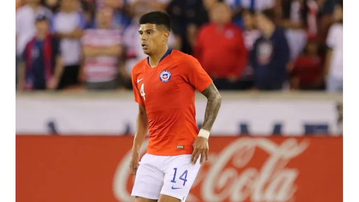 Pavez fue titular en el último amistoso de Chile