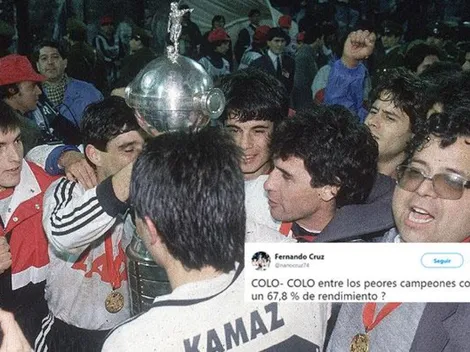 Colocolino puso en su lugar a un azul que quiso pasarse de listo con Colo Colo 91