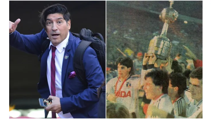 Zamorano vivió la Copa como un hincha más en España.