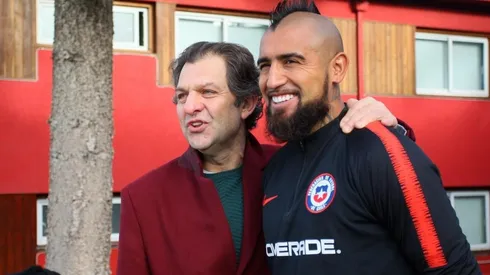 Aníbal Mosa compartió con Arturo Vidal en Juan Pinto Durán