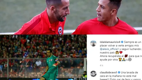 Claudio Bravo troleó a sus ex compañeros