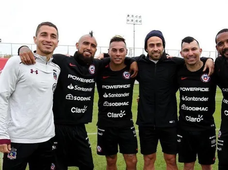 Se reunió la banda: Vidal compartió con Carmona y Valdivia