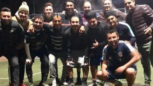 La pichanga de Vidal fue inmortalizada en redes sociales