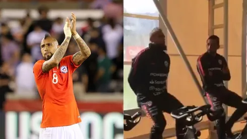 Arturo Vidal comenzó su preparación de cara a la Copa América