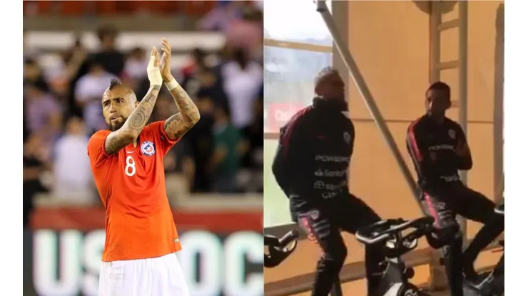 Arturo Vidal comenzó su preparación de cara a la Copa América