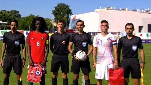 Gabriel Suazo fue capitán ante Portugal