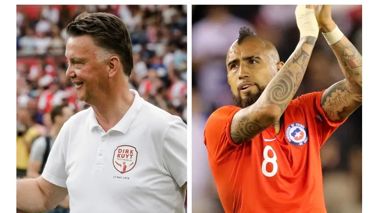 Louis Van Gaal quiso fichar a Vidal