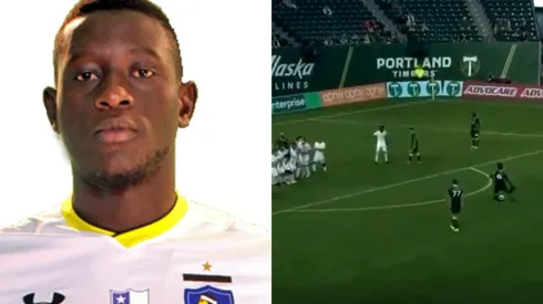 Modou Jadama sorprendió con un gran tiro libre