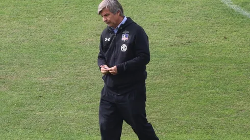 Harold Mayne-Nicholls está cumpliendo su primer mes en Colo Colo