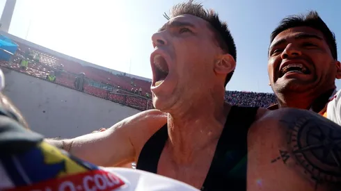 Mouche anotó un golazo en el clásico.