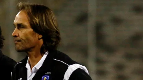 Marcelo Ramírez como preparador de arqueros en Colo Colo