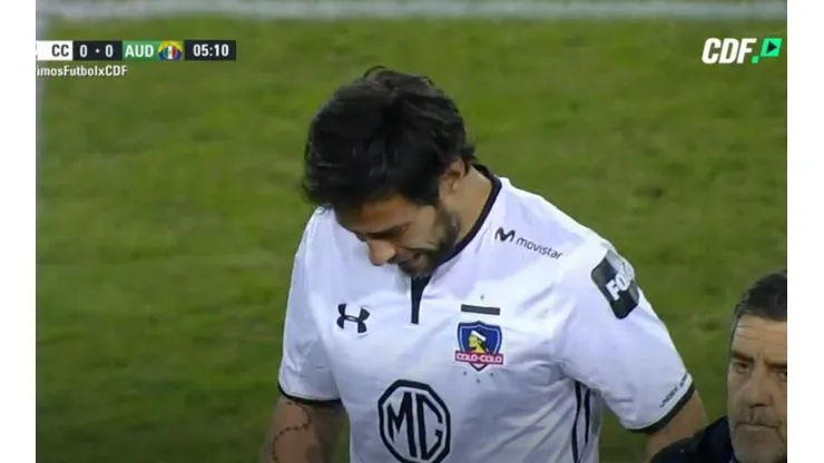Jorge Valdivia desató la preocupación en Colo Colo