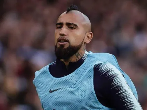 Vidal va a la banca de suplentes en la final de la Copa del Rey