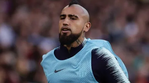 Vidal va a la banca de suplentes en la final de la Copa del Rey