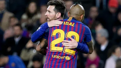 Messi y Vidal han forjado gran compañerismo.