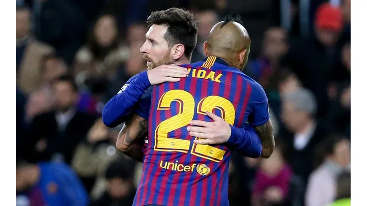 Messi y Vidal han forjado gran compañerismo.
