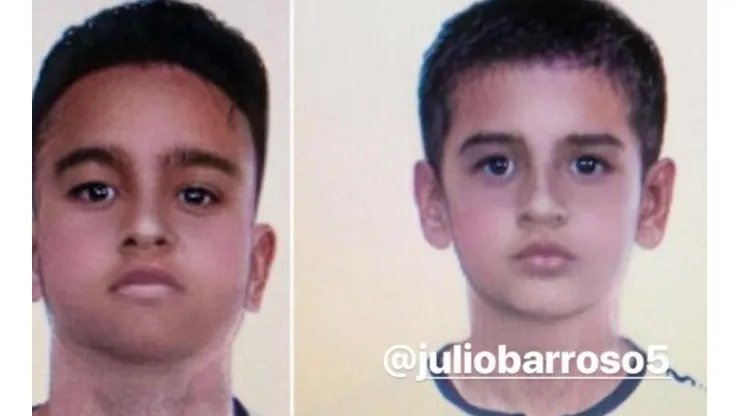 Matías Zaldivia y Julio Barroso con el filtro