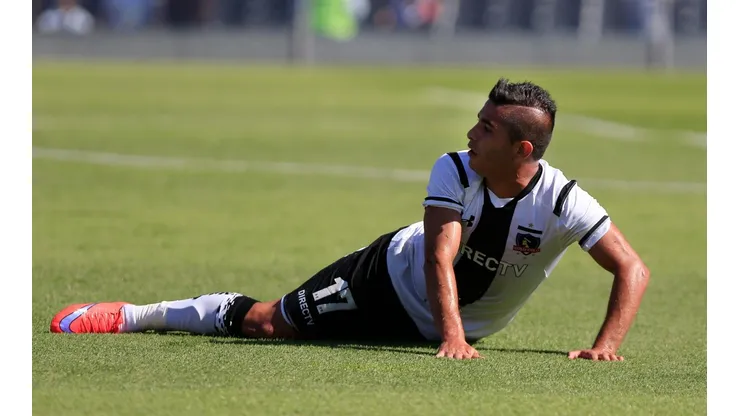 Felipe Flores en su último paso por Colo Colo.