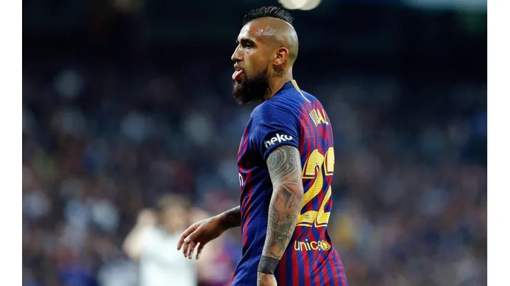Arturo Vidal se está jugando un lugar para la final de la Copa del Rey