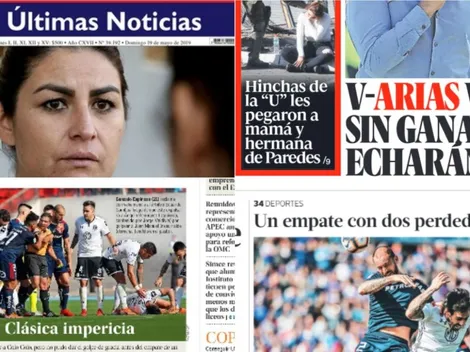 PORTADAS | Medios se enfocaron en la agresión a la familia de Esteban Paredes