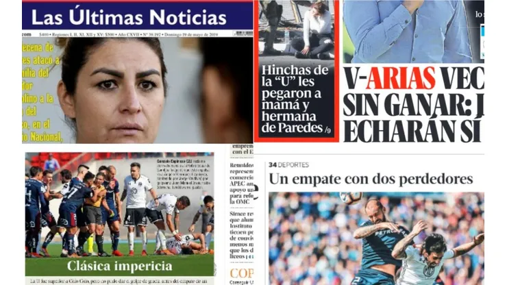 Los principales medios se enfocaron en lo negativo que dejó el Superclásico