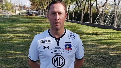 Luis Mena es entrenador de la sub 17 de Colo Colo