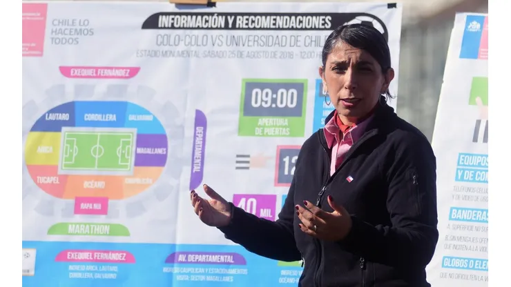 Karla Rubilar no anunció posibles sanciones por hechos de violencia