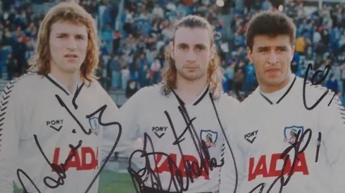 El tridente coincidió en la Recopa Sudamericana de 1992