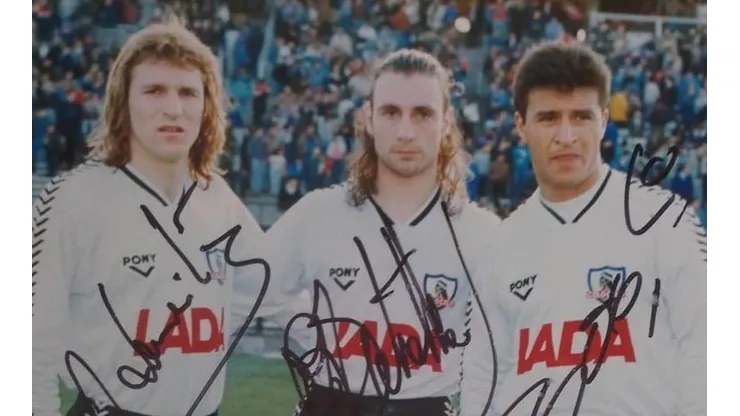 El tridente coincidió en la Recopa Sudamericana de 1992