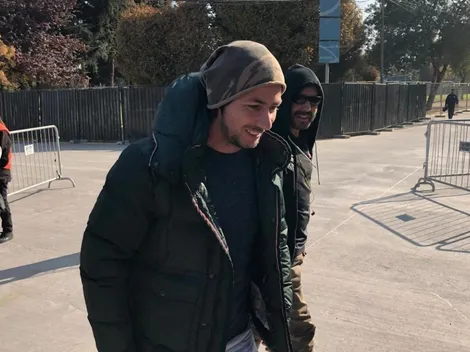 VÍDEO | Colo Colo llegó con plantel completo al Superclásico