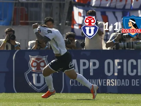 U. de Chile vs Colo Colo: resultado, goles y resumen por la fecha 13 del Campeonato Nacional