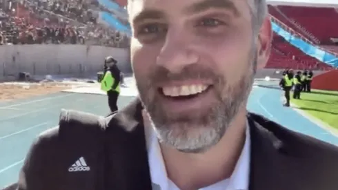 De Tezanos defendió a la gente de Colo Colo, pero igual recibió "cariño".