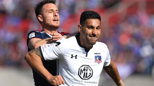 Chaco Insaurralde sacó del partido a Ángelo Henríquez.