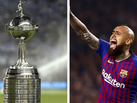 Arturo Vidal sueña con ganar la Copa Libertadores