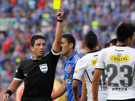 Eduardo Gamboa será el árbitro para el Superclásico entre la U vs Colo Colo