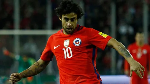 Jorge Valdivia jugó por última vez con la Roja en la eliminación del Mundial