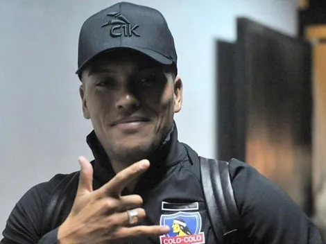 Parraguez vive su primer clásico como un hincha más