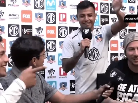 VIDEO | ¡Se las saben! Aguilera y Morales cantan al ritmo de la gente: “¡Salta la Garra Blanca descontrolada!”