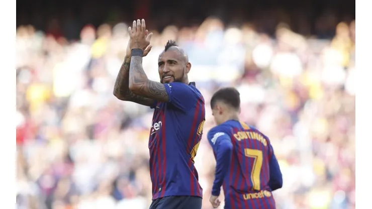 Arturo Vidal fue elogiado por el principal medio catalán