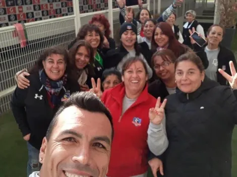 Ídolo: Paredes compartió desayuno con funcionarias en el Día de la Madre