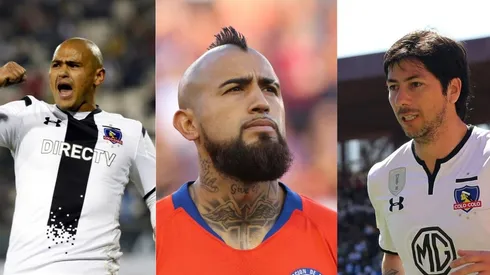 Dos colocolinos de corazón saludaron el Chupete por sus 38 años