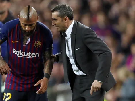 Las críticas que recibió Valverde por sacar a Arturo Vidal
