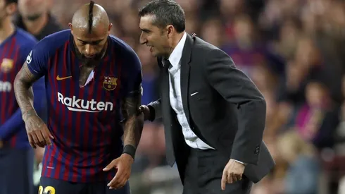 Arturo Vidal fue reemplazado por Arthur pese a su buen primer tiempo